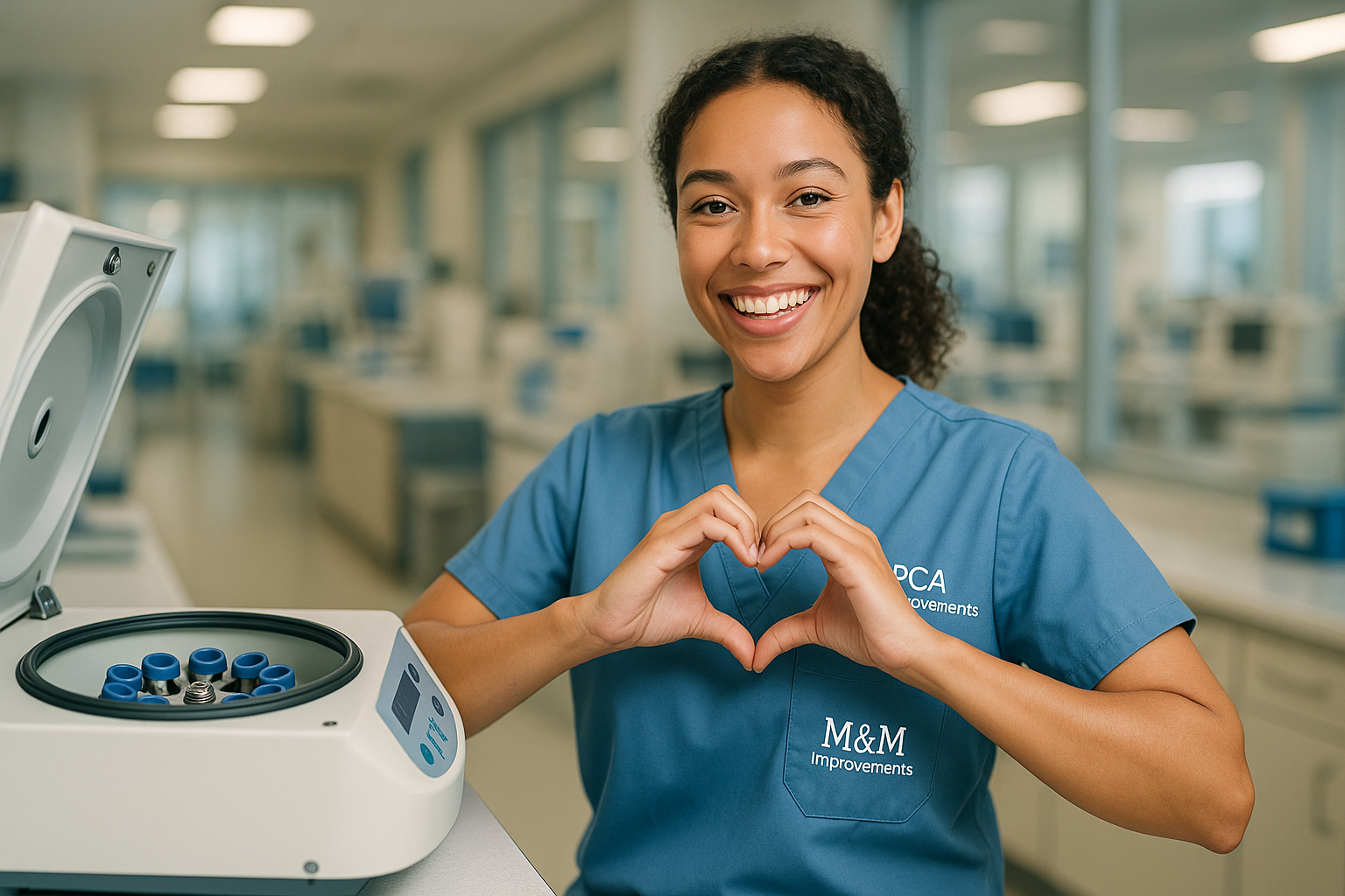 Medical equipment organization and setup